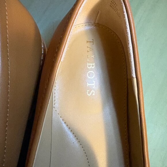 NEW Womens Talbots Havana Tan Laura Tassel Loafers Size 10 M - Picture 3 of 9